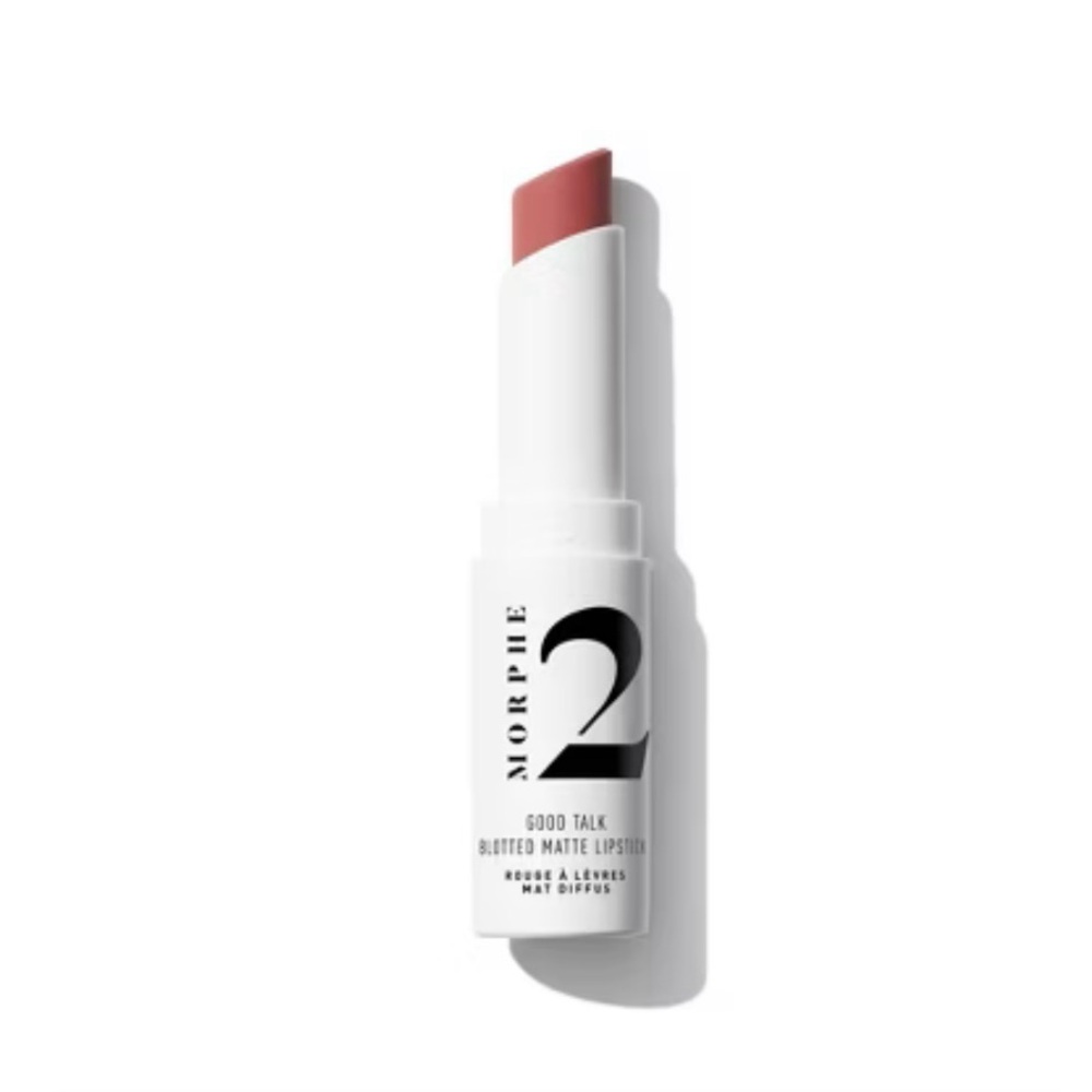 Morphe 2 Good Talk Blotted Matte- Pink Pucker Lipstick 💄